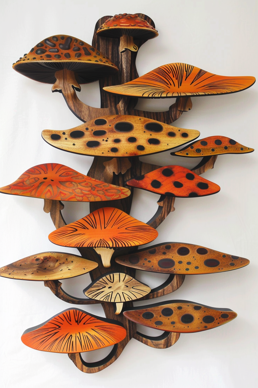 Mushroom Totem Orange